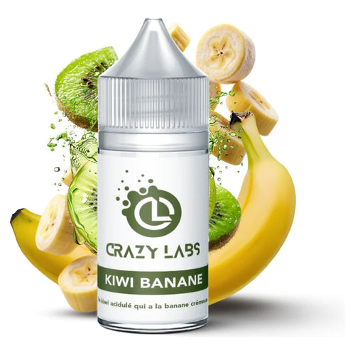Concentré Kiwi Banane 30ml – Crazy Labs