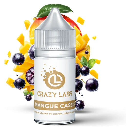 Concentré Mangue Cassis 30ml – Crazy Labs