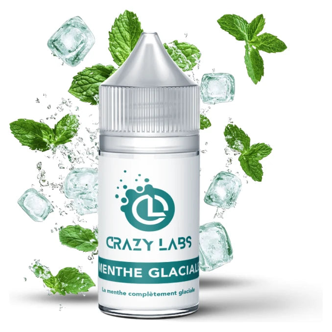 Concentré Menthe Glaciale 30ml – Crazy Labs