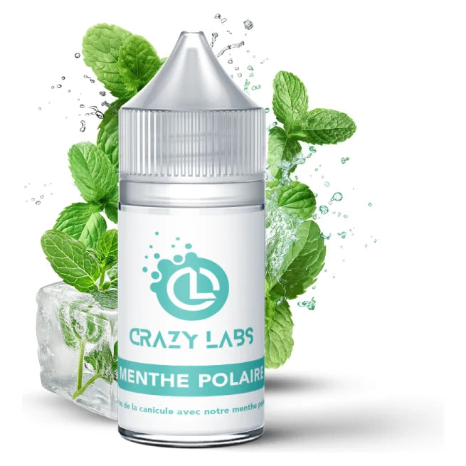 Concentré Menthe Polaire 30ml – Crazy Labs