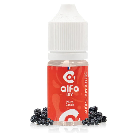 Concentré Mûre Cassis 30ml Alfa DIY – Alfaliquid