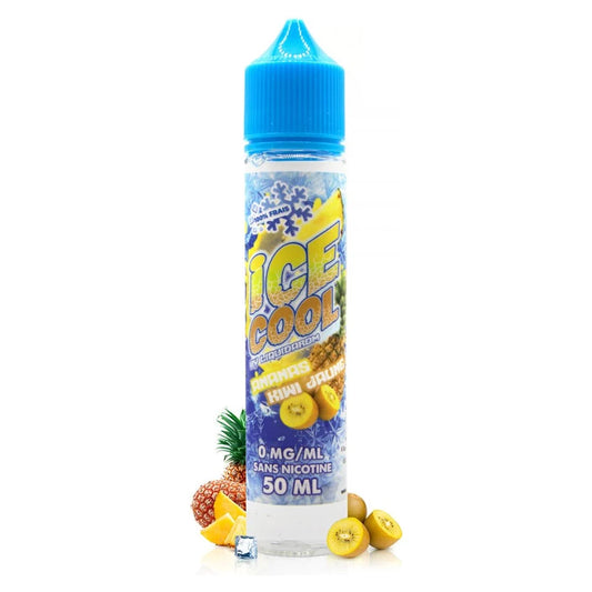 E-liquide Ananas Kiwi jaune 50ml Ice Cool – Liquidarom