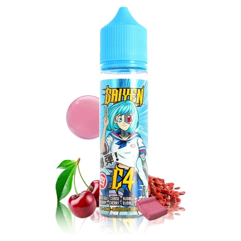 E-liquide C4 50ml Saiyen Vapors – Swoke