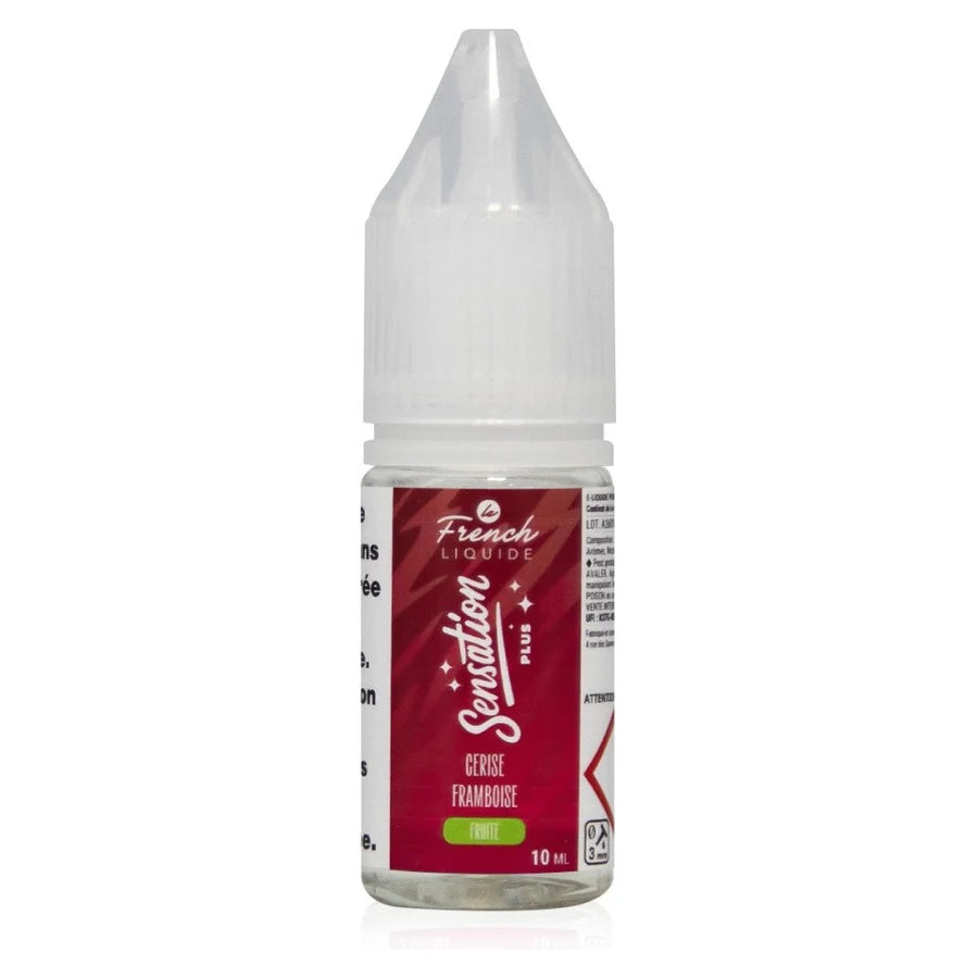 E-liquide Cerise Framboise 10ml Sensation – Le French Liquide