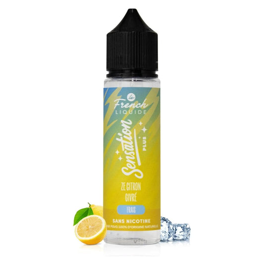 E-liquide Citron Givré 50ml Sensation – Le French Liquide