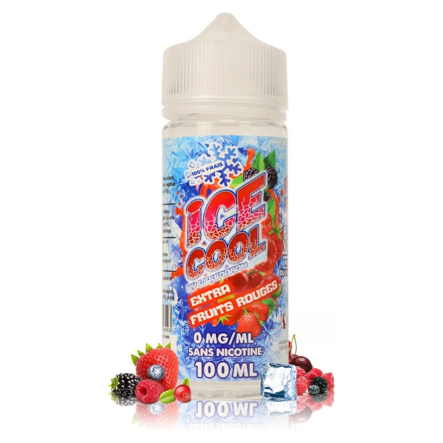 E-liquide Extra Fruits Rouges 100ml Ice Cool – Liquidarom