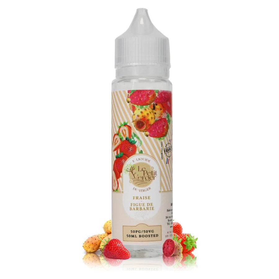 E-liquide Fraise Figue de Barbarie 50ml Le Petit Verger – Savourea