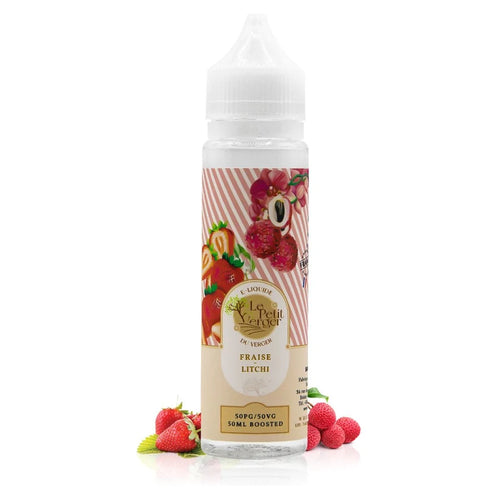E-liquide Fraise Litchi 50ml Le Petit Verger – Savourea