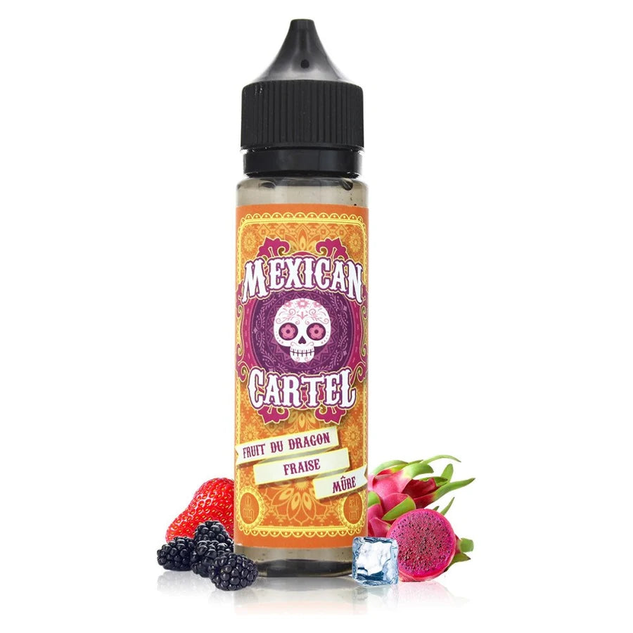 E-liquide Fruit du dragon Fraise Mûre 50ml – Mexican Cartel