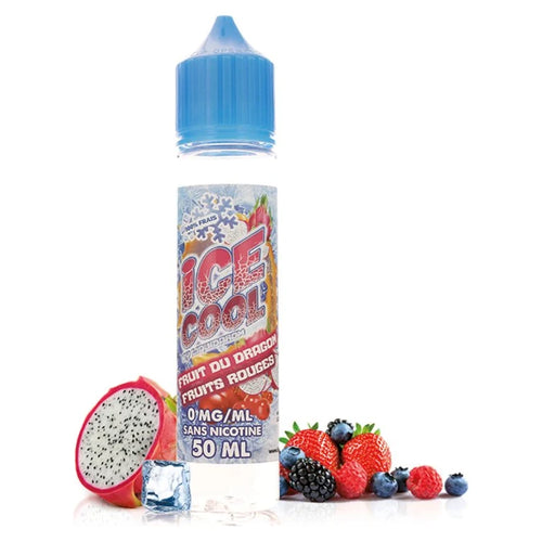 E-liquide Fruit du dragon Fruits rouges 50ml Ice Cool – Liquidarom