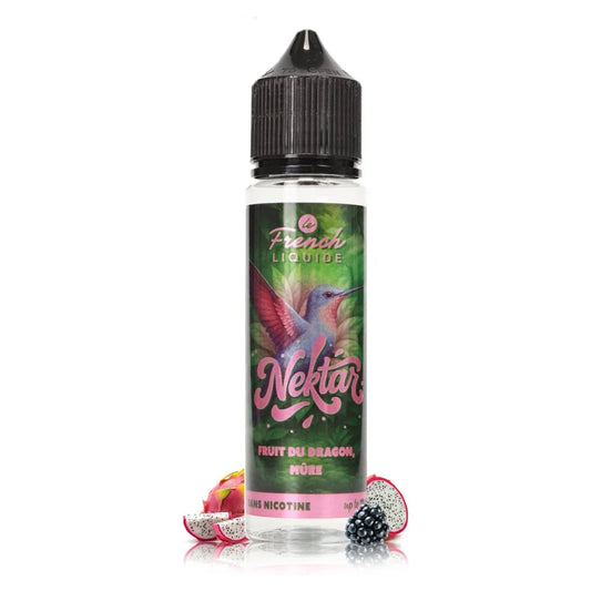 E-liquide Fruit du dragon Mûre 50ml Nektar – Le French Liquide