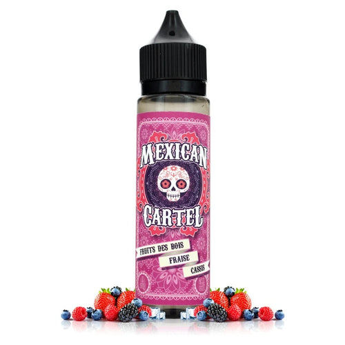 E-liquide Fruits des bois Fraise Cassis 50ml – Mexican Cartel