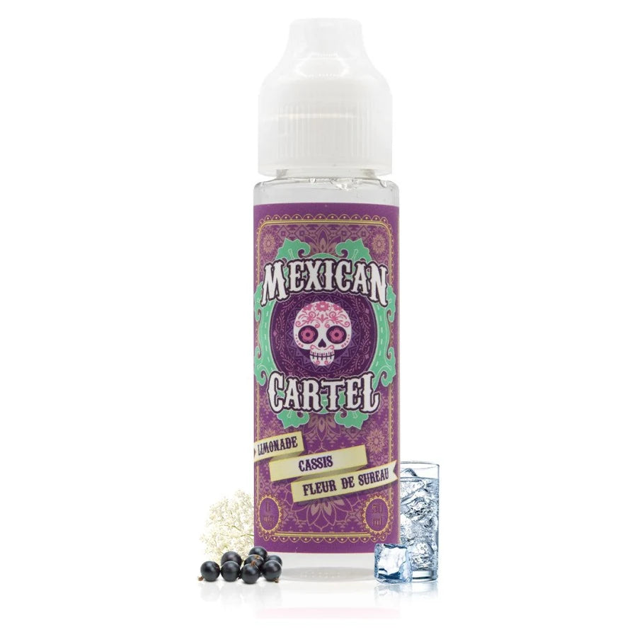 E-liquide Limonade Cassis Fleur de sureau 50ml – Mexican Cartel
