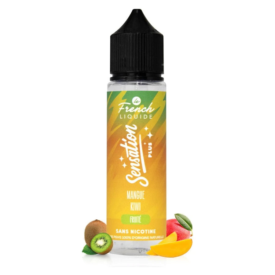 E-liquide Mangue Kiwi 50ml Sensation – Le French Liquide