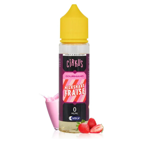 E-liquide Milkshake Fraise 50ml – Cirkus