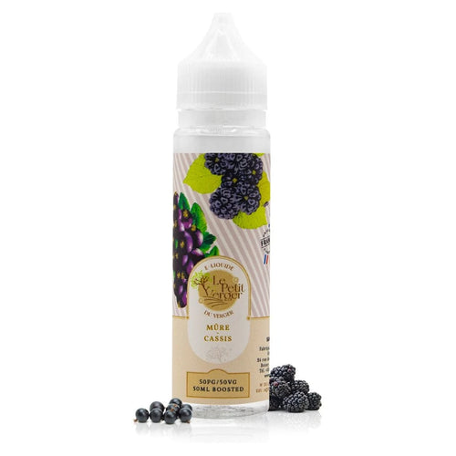 E-liquide Mûre Cassis 50ml Le Petit Verger – Savourea