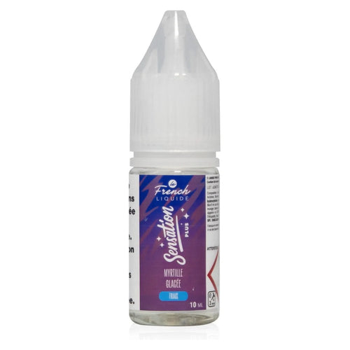 E-liquide Myrtille Glacée 10ml Sensation – Le French Liquide