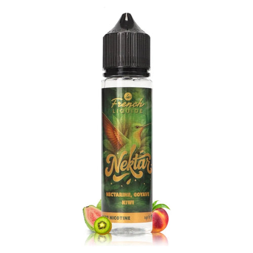 E-liquide Nectarine Goyave Kiwi 50ml Nektar – Le French Liquide