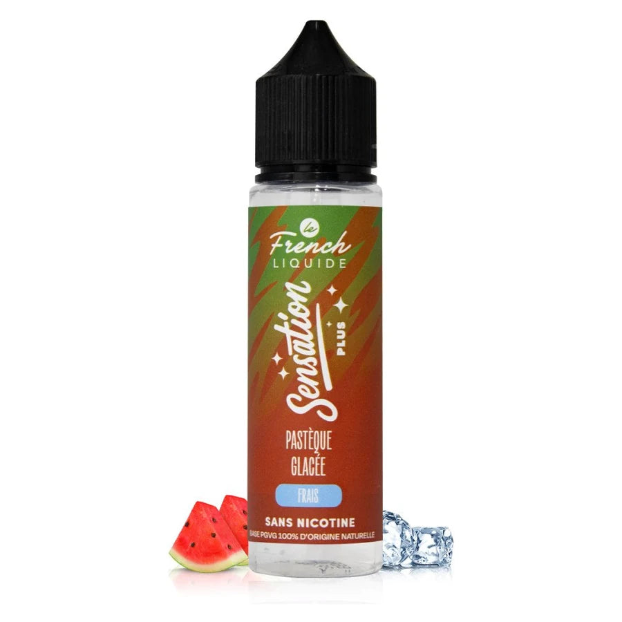 E-liquide Pastèque Glacée 50ml Sensation – Le French Liquide