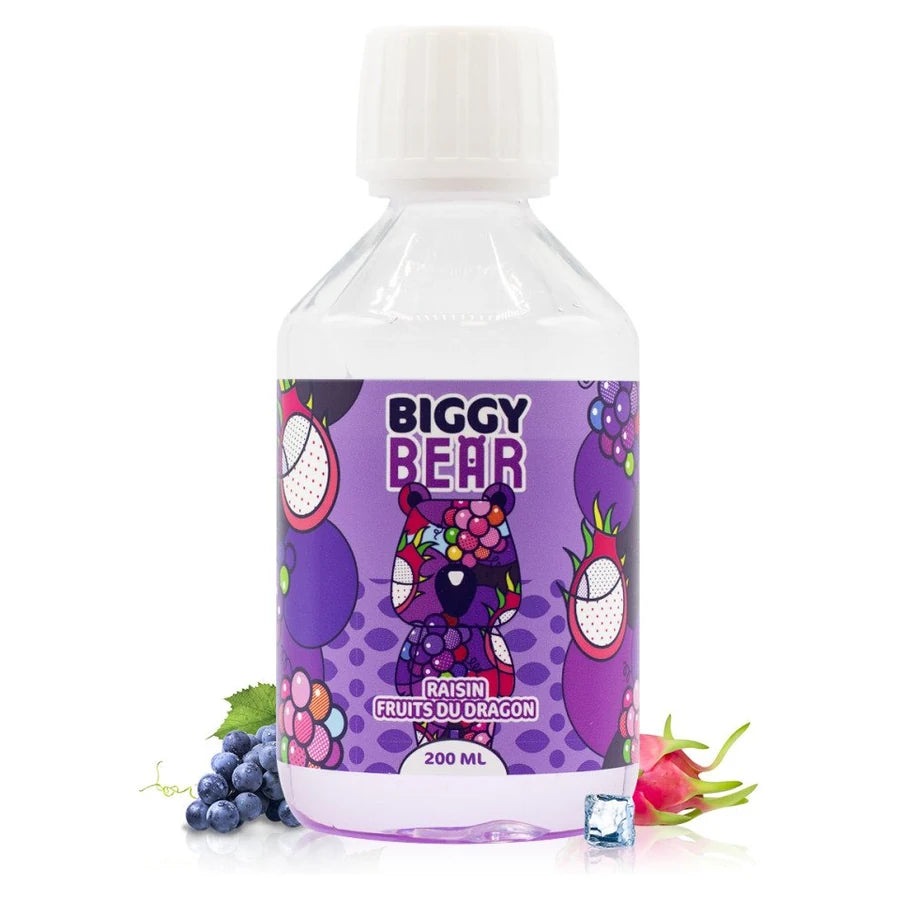 E-liquide Raisin Fruit du dragon 200ml – Biggy Bear