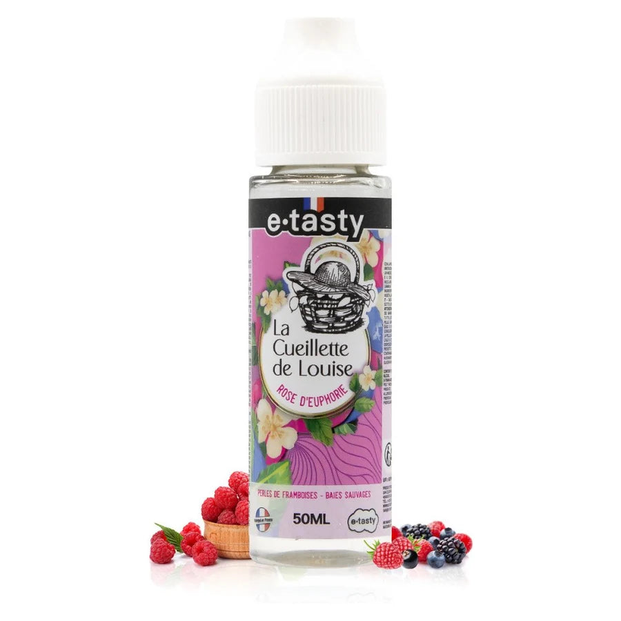 E-liquide Rose d'Euphorie 50ml La Cueillette de Louise – E.Tasty