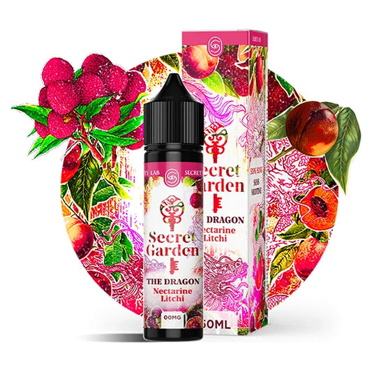 E-liquide The Dragon 50ml Secret Garden – Secret's Lab