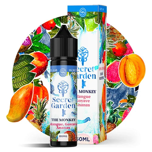 E-liquide The Monkey 50ml Secret Garden – Secret's Lab