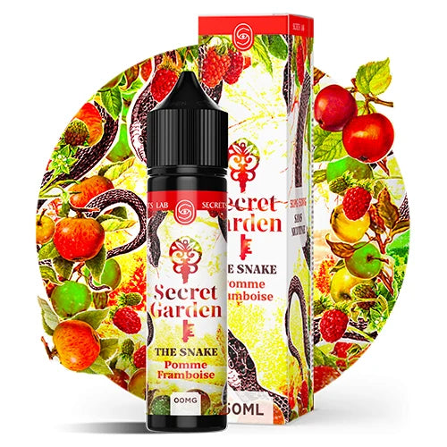 E-liquide The Snake 50ml Secret Garden – Secret's Lab