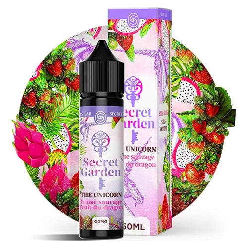 E-liquide The Unicorn 50ml Secret Garden – Secret's Lab