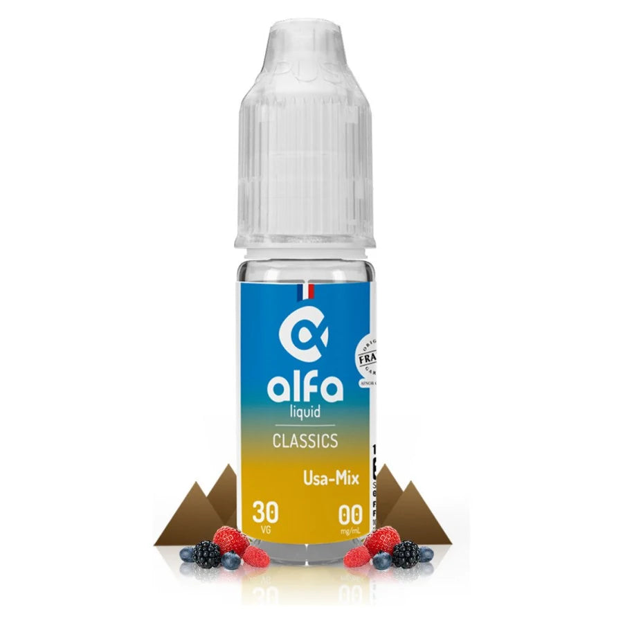 E-liquide USA-Mix 10ml Classics – Alfaliquid