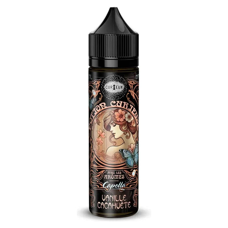 E-liquide Vanille Cacahuète 50ml Potions Curieuses – Curieux