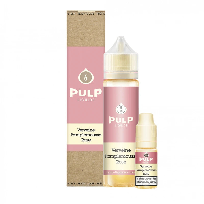 E-liquide Verveine Pamplemousse Rose 60ml Original – Pulp