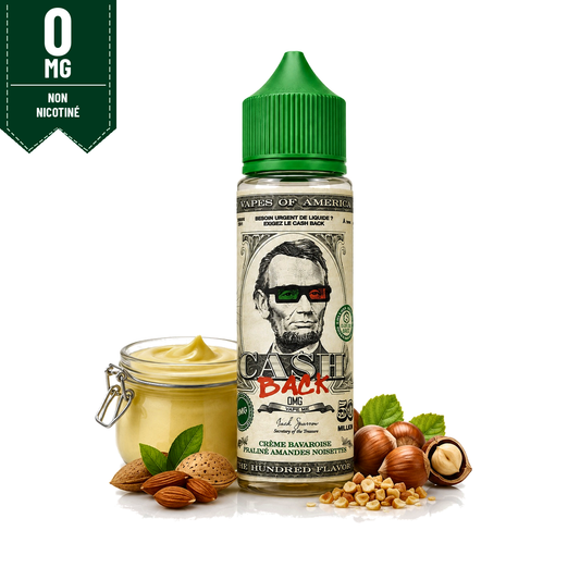 E-liquide Cash Back 50ml - 0 mg/ml - Swoke