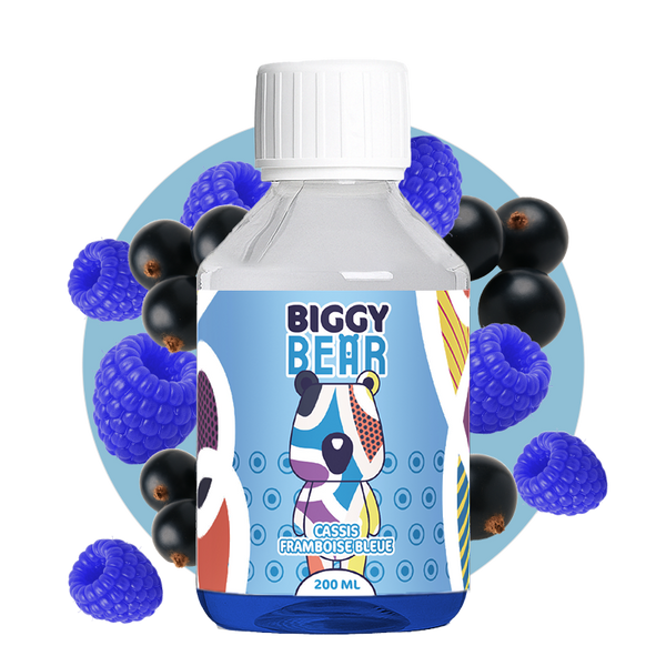 Cassis Framboise Bleue 200ml - Biggy Bear
