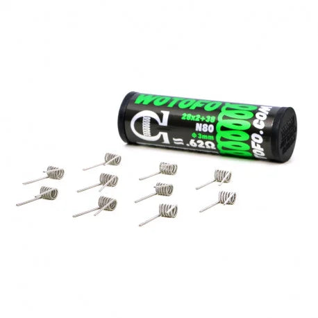 Coils Dual Core Fused Clapton (x10) - Wotofo