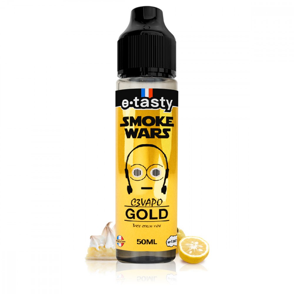E-liquide C3vapo Gold 50ml Smoke Wars - E.Tasty