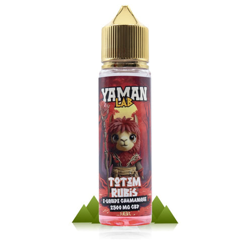 E-liquide CBD Totem Rubis 50ml – Yaman Lab