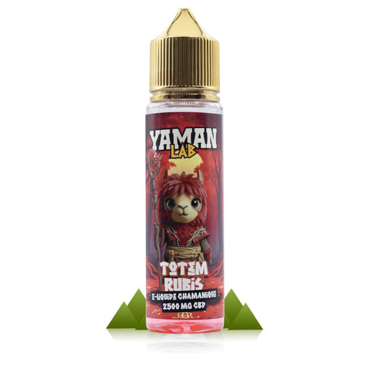E-liquide CBD Totem Rubis 50ml – Yaman Lab