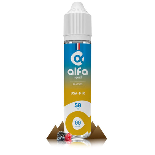 E-liquide Classics USA-Mix 50ml – Alfaliquid