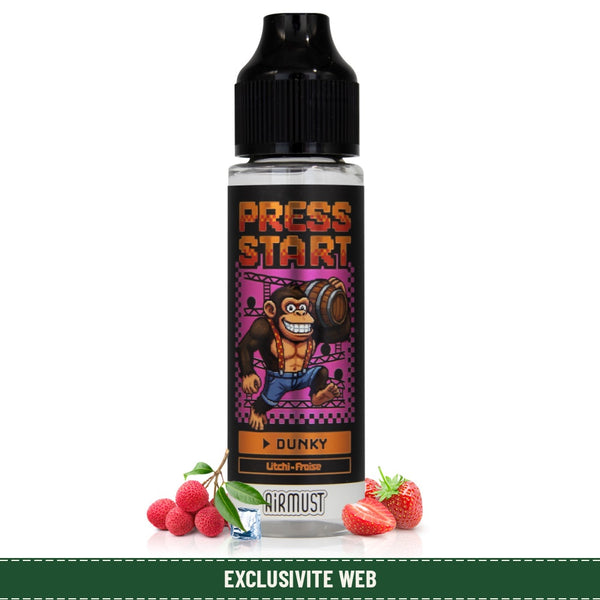 E-liquide Dunky 50ml Press Start - 0 mg/ml - - Airmust