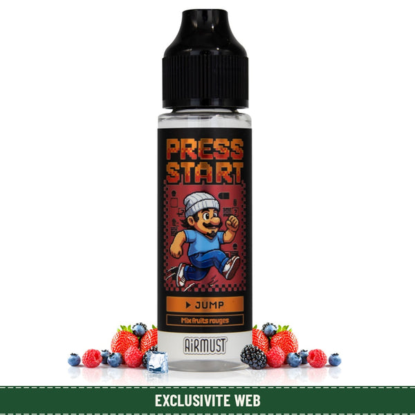E-liquide  E-liquide Jump 50ml Press Start - 0 mg/ml - Airmust