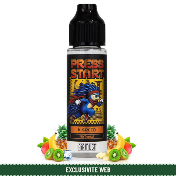 E-liquide Speed 50ml Press Start - 0 mg/ml - Airmust