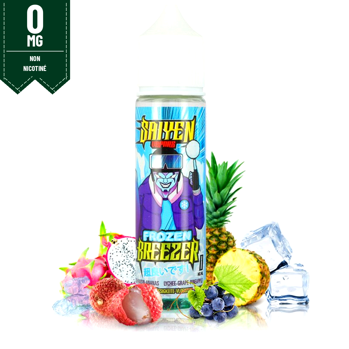 E-liquide Frozen Breezer 50ml Saiyen Vapors - Swoke