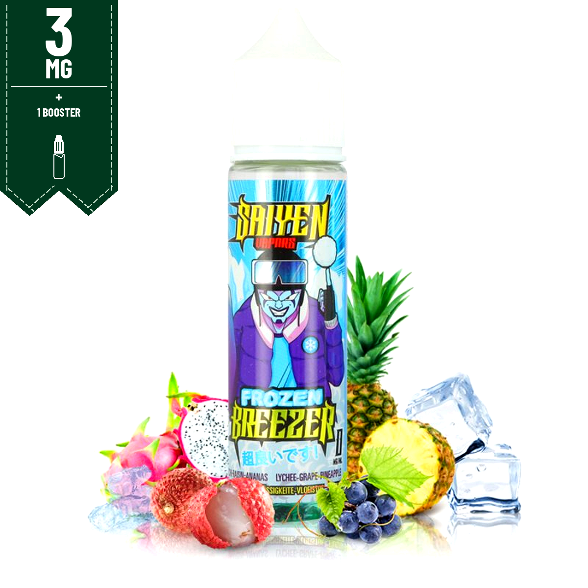 E-liquide Frozen Breezer 50ml Saiyen Vapors - Swoke