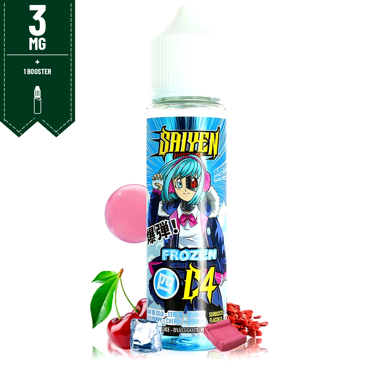 E-liquide Frozen C4 50ml Saiyen Vapors - Swoke