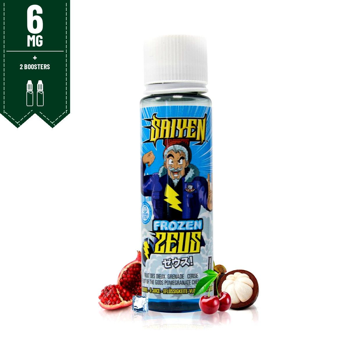 E-liquide Frozen Zeus 50ml Saiyen Vapors - Swoke