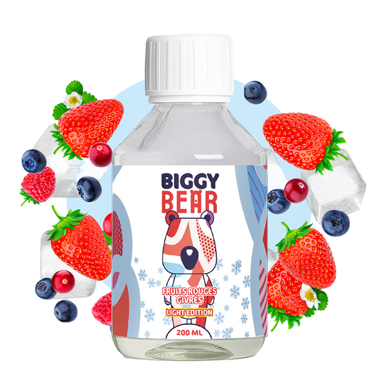 E-liquide Fruits Rouges Givrés – Light Edition 200ml – Biggy Bear