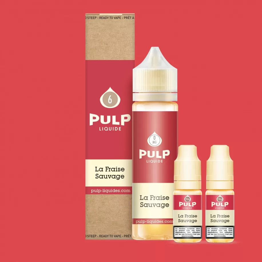 E-liquide Fraise Sauvagge 60 ml - PulP