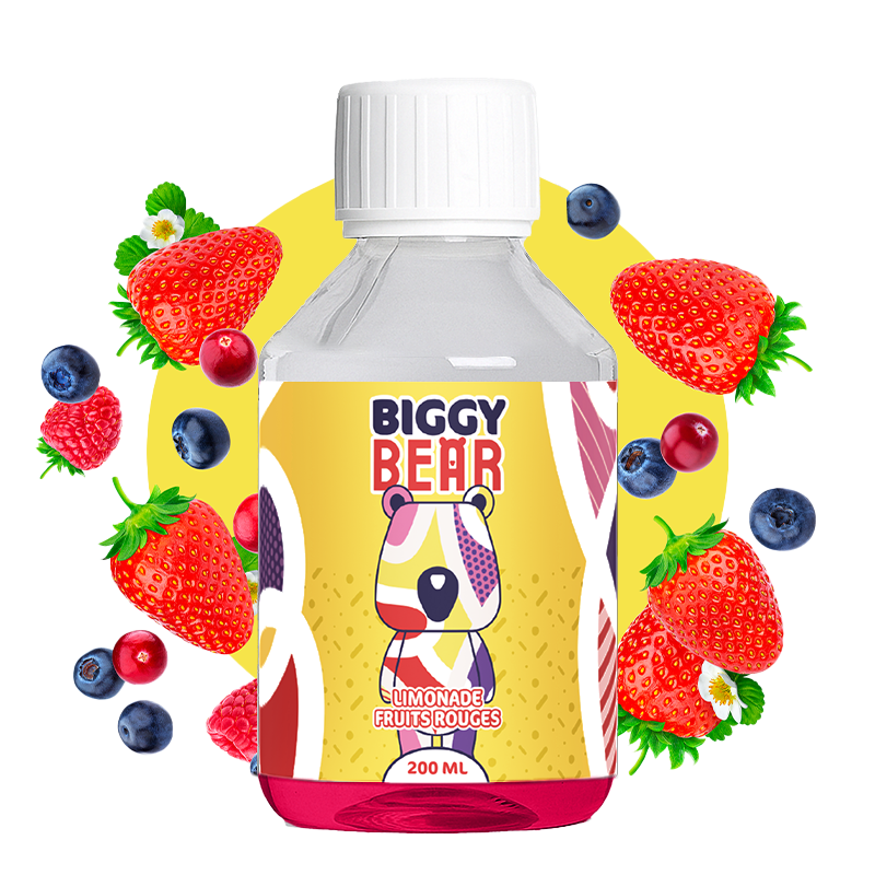 Limonade Fruits Rouges 200ml - Biggy Bear