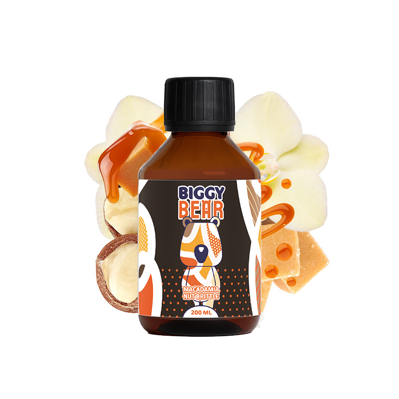 Macadamia Nut Brittle 200ml - Biggy Bear